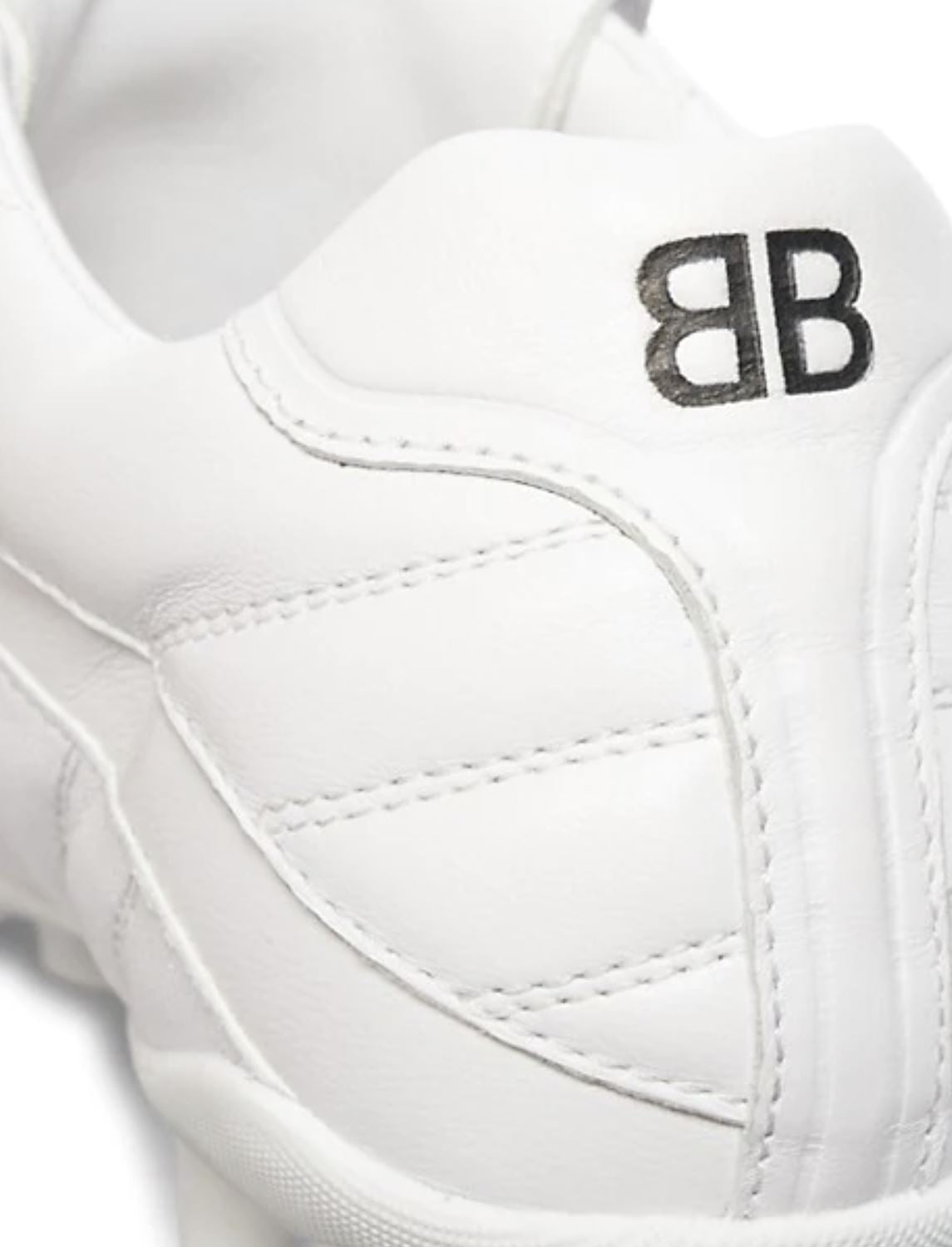 NIB 725 долларов США Balenciaga Женские кожаные кроссовки Socker White 9 США (39 евро) 