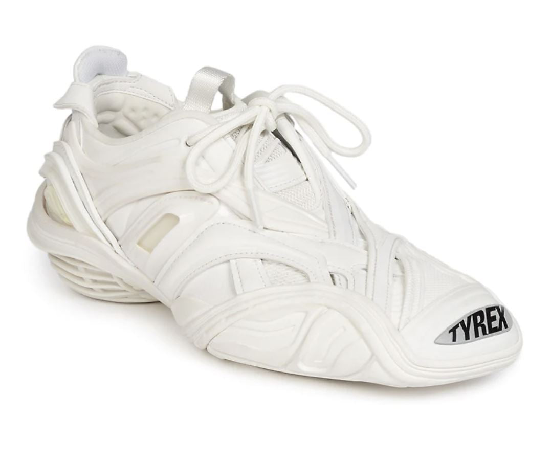 NIB $950 Balenciaga Women's Tyrex Sneakers White 9W US (39W Euro)