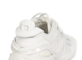 NIB $950 Balenciaga Damen Tyrex Sneakers Weiß 9W US (39W Euro) 