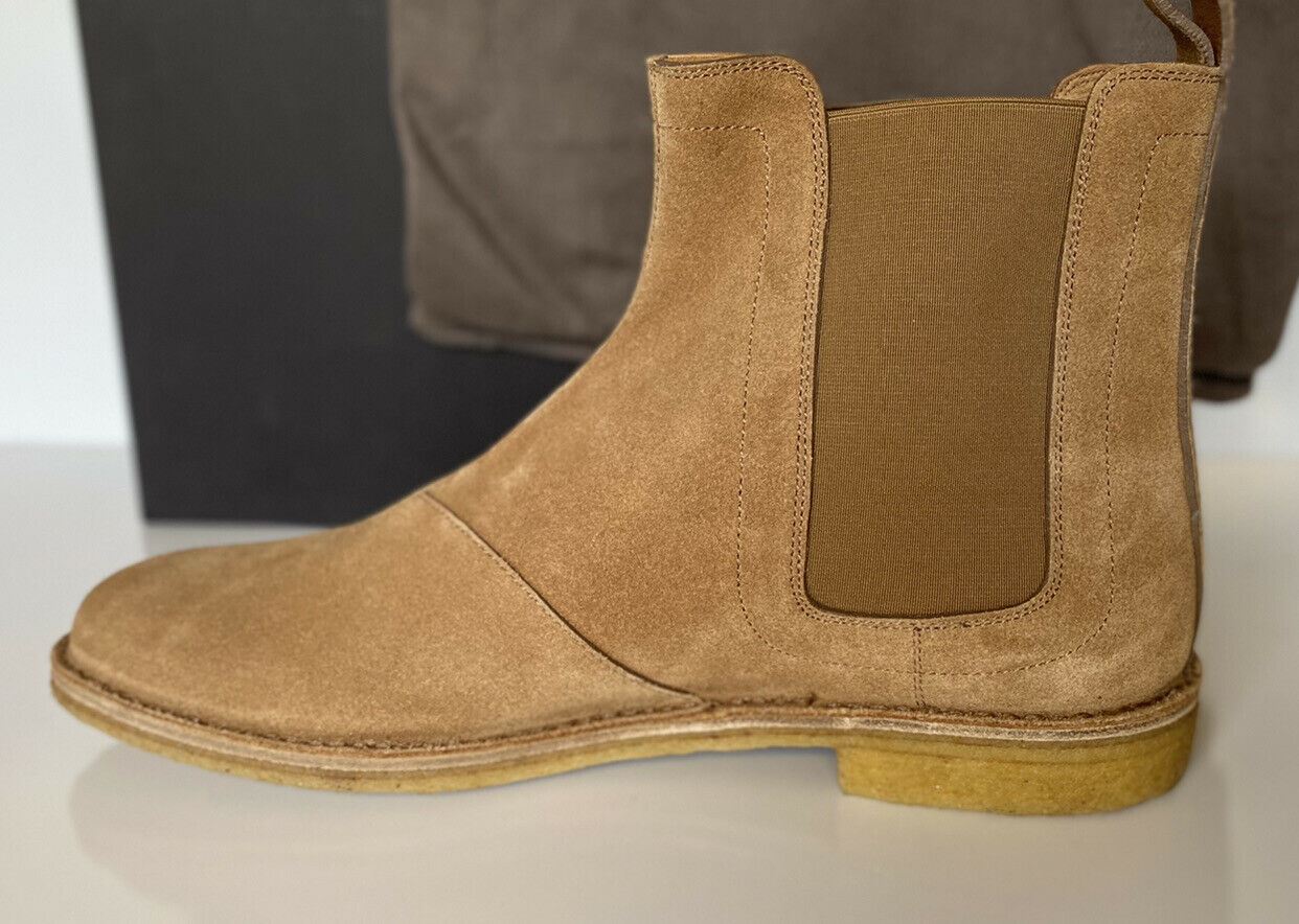 NIB $820 Bottega Veneta Brown Calf Suede Ankle Boots 10 US (43 Euro) 312345 IT