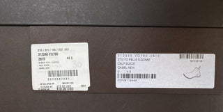 NIB 820 $ Bottega Veneta braune Kalbsleder-Stiefeletten 10 US (43 Euro) 312345 IT 