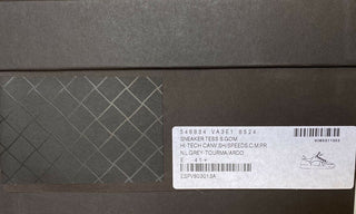 NIB 650 $ Bottega Veneta Herren-Sneaker aus Segeltuch in Grau/Blau 8,5 US (41,5 Eu) 548834 