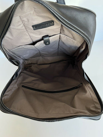 NWT $3100 Bottega Veneta Leather Intrecciato Backpack Black Made in Italy 498976