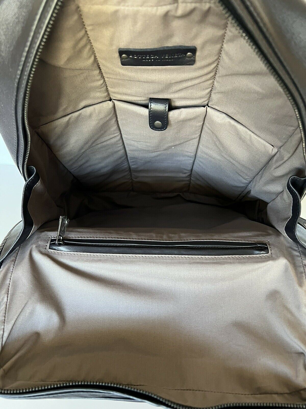 NWT 3100 $ Bottega Veneta Leder Intrecciato Rucksack Dunkelblau Italien 498976