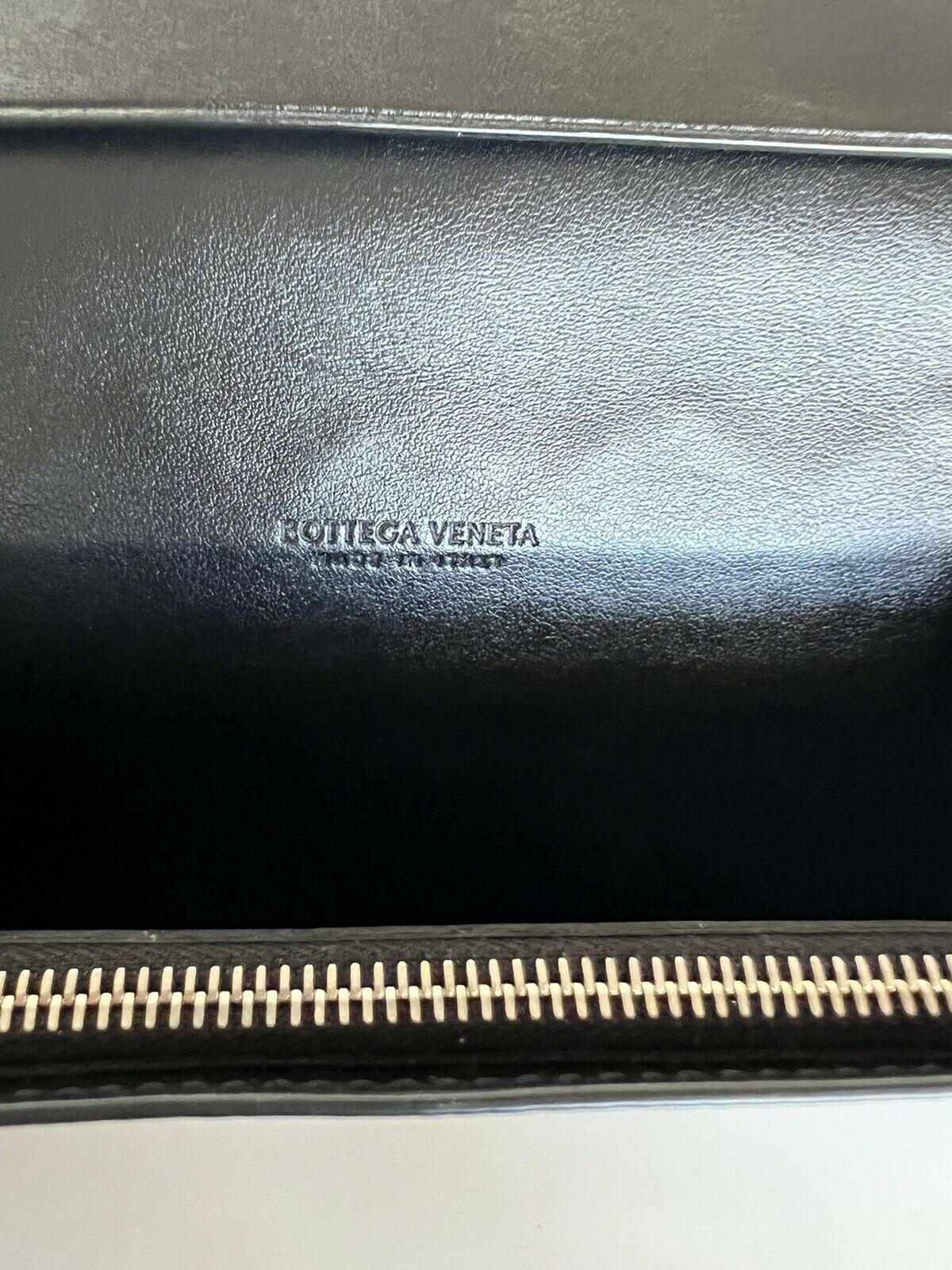 NWT $760 Bottega Veneta Nappa19 Кожаный кошелек для карт Черный 591365 Италия 