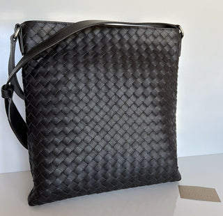 NWT 1850 $ Bottega Veneta Leder Intrecciato Expresso Umhängetasche Italien 577534