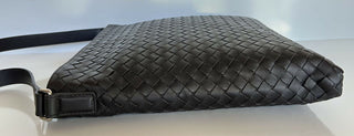 NWT 1850 $ Bottega Veneta Leder Intrecciato Expresso Umhängetasche Italien 577534