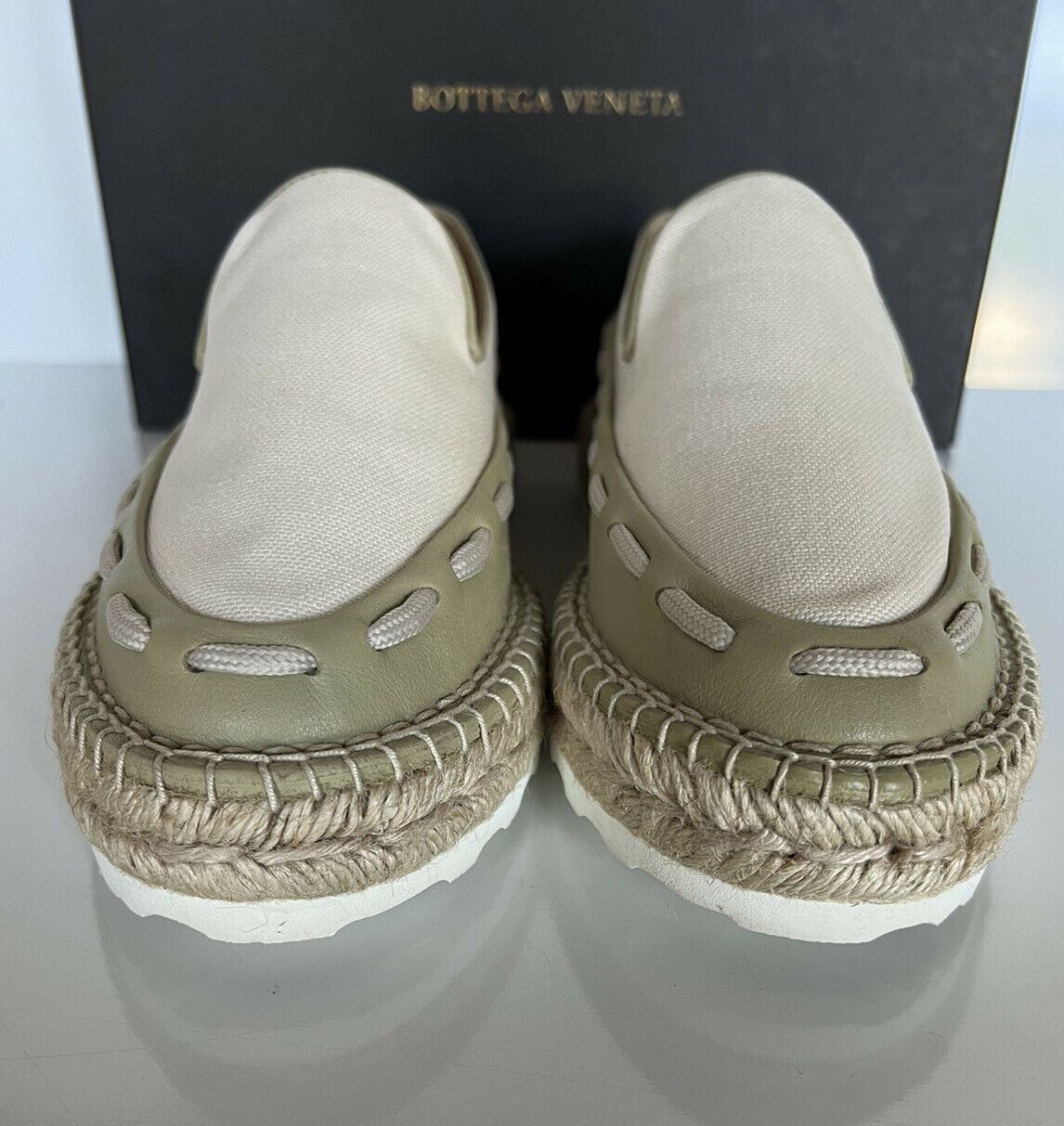 NIB $620 Bottega Veneta Women's Slip-on Espadrilles Shoes 9 US (39 Euro) 578386