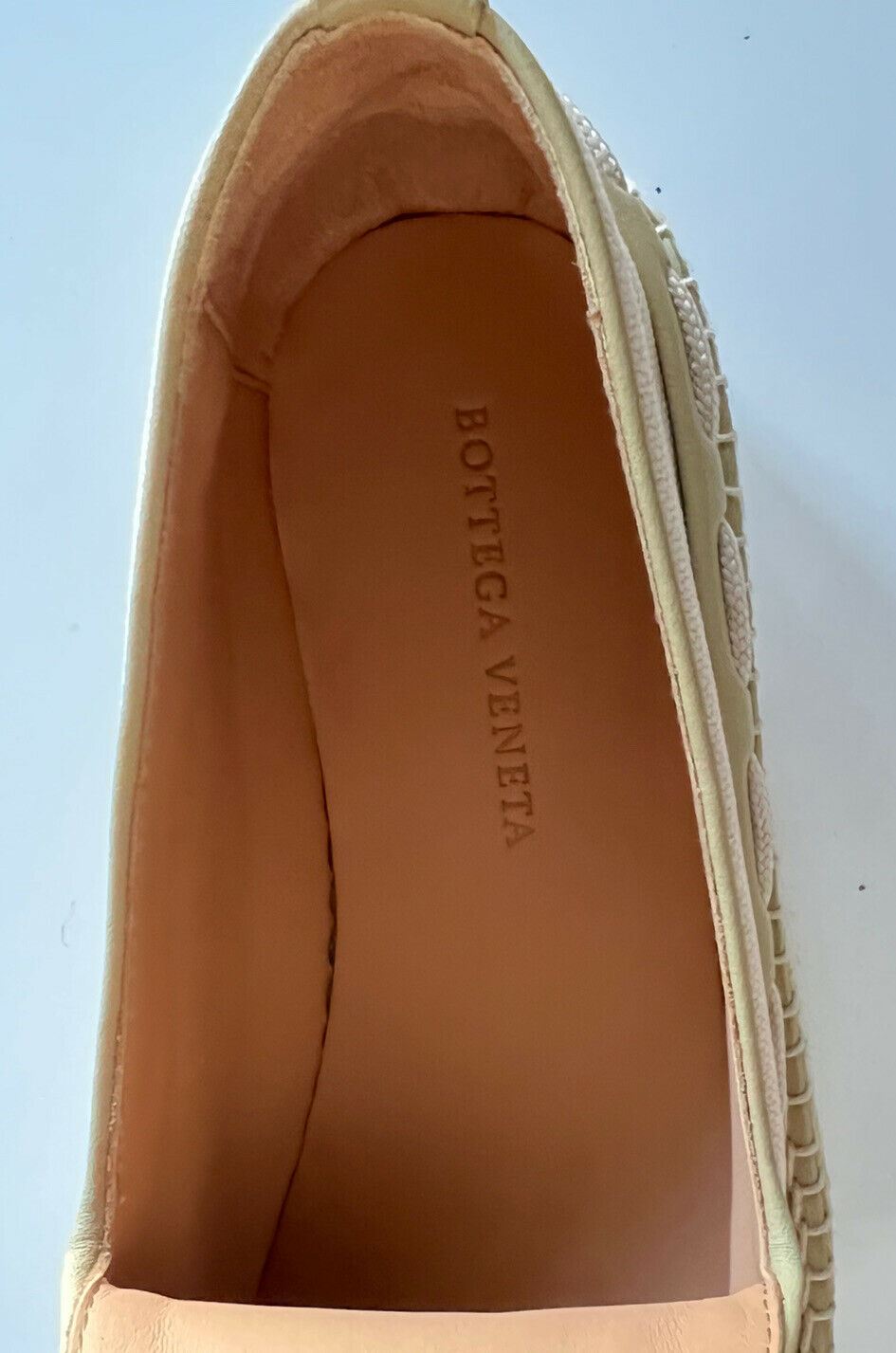 NIB 620 $ Bottega Veneta Slip-on-Espadrilles-Schuhe für Damen 9 US (39 Euro) 578386 