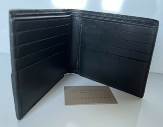 Neu mit Etikett: 750 $ Bottega Veneta Bifold-Geldbörse aus französischem Leder und Alligatorleder 619389 IT 