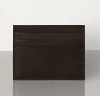Neu mit Etikett: 540 $ Bottega Veneta Herren-Kartenetui aus Leder und Alligatorleder Braun 618957 Italien