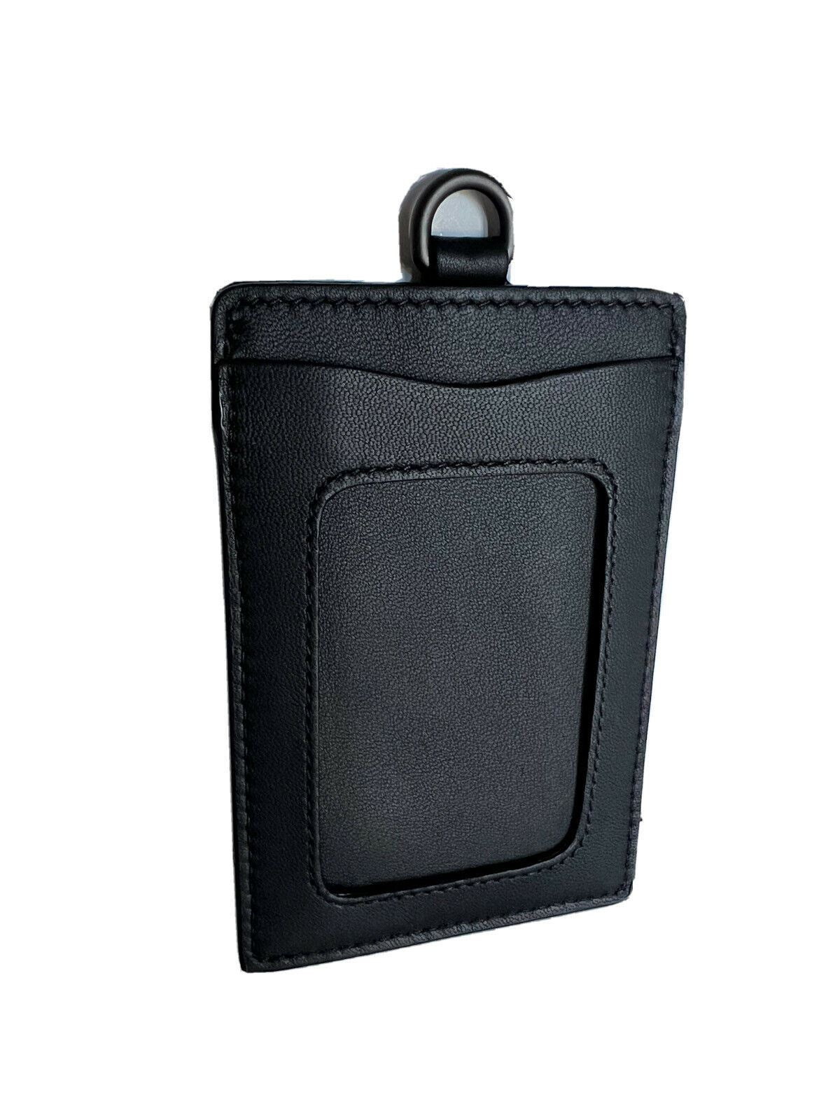 NWT $250 Bottega Veneta Leather Intrecciato Card Case Black 415855 Italy