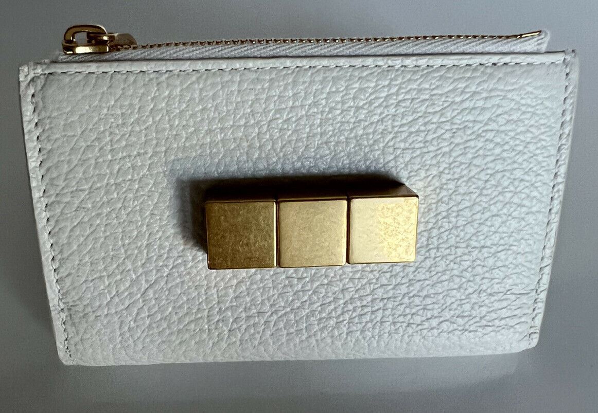 Neu mit Etikett: 600 $ Weiße Damenbrieftasche von Bottega Veneta 629554 Hergestellt in Italien 