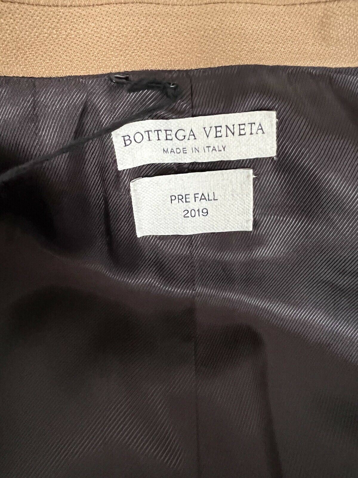 Neu mit Etikett: 2.880 $ Bottega Veneta Damen-Einreiherjacke in Kamel/Karamell, 38 US