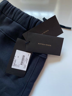 Neu mit Etikett: 950 $ Bottega Veneta Freizeithose Dunkelgrau Größe 38 US (32" - 54 Eu) 595633