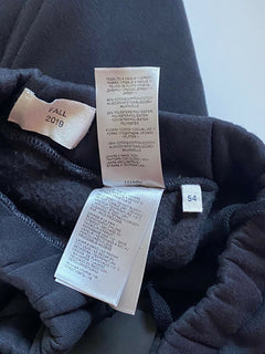 Neu mit Etikett: 950 $ Bottega Veneta Freizeithose Dunkelgrau Größe 38 US (32" - 54 Eu) 595633