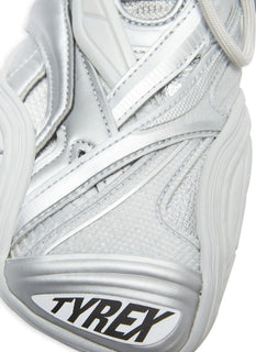NIB $995 Balenciaga Damen Tyrex Sneakers Grau 6 US (36 Euro) 