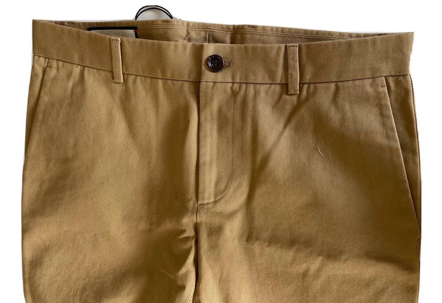 NWT Gucci Men's Brown Dress Pants 30 US (46 Euro) Made in Italy 519546
