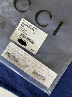 NWT Gucci GG Print Blue Crew Neck T-Shirt Small (Oversized) 565806