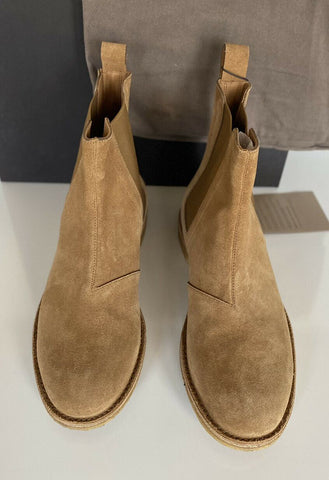 NIB $820 Bottega Veneta Brown Calf Suede Ankle Boots 11 US (44 Euro) 312345
