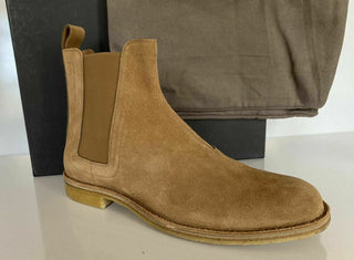 NIB 820 $ Bottega Veneta braune Kalbsleder-Stiefeletten 9 US (42 Euro) 312345 IT 