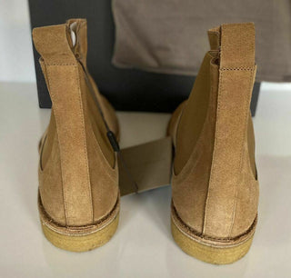 NIB 820 $ Bottega Veneta braune Kalbsleder-Stiefeletten 9 US (42 Euro) 312345 IT 