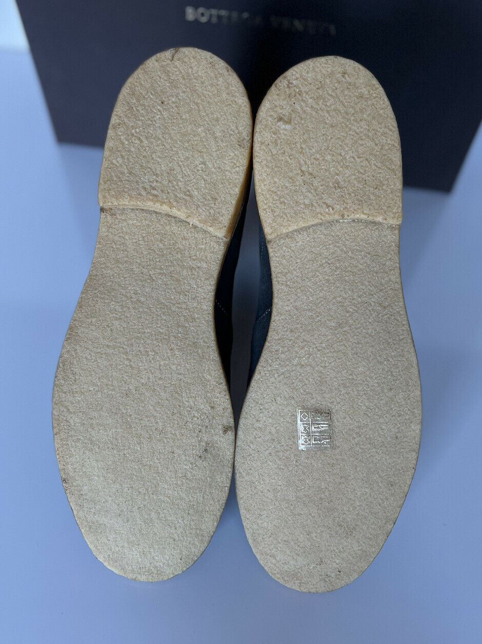 NIB $820 Bottega Veneta Calf Suede Slate Grey Ankle Boots 10 US (43 Euro) 312345