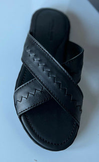 NIB $ 580 Bottega Veneta Herren-Sandalen aus Tennis-Kalbsleder 8 US (41 Euro) 562342 