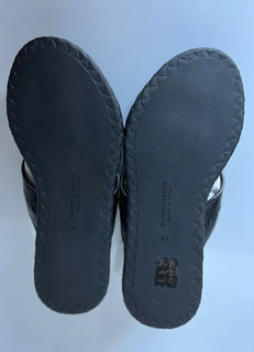 NIB $ 580 Bottega Veneta Herren-Sandalen aus Tennis-Kalbsleder 8 US (41 Euro) 562342 