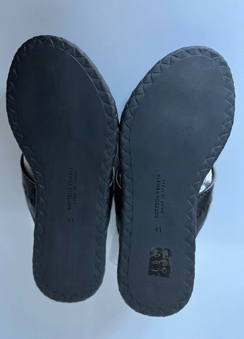 NIB $580 Bottega Veneta Men's Tennis Calf Leather Sandals 8 US (41 Euro) 562342