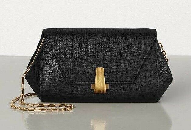 Neu mit Etikett: 1850 $ Bottega Veneta Kalbsleder Minitasche aus körnigem strukturiertem Leder 608798 Italien 