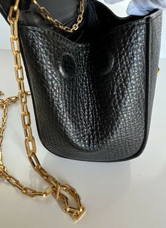 Neu mit Etikett: 1850 $ Bottega Veneta Kalbsleder Minitasche aus körnigem strukturiertem Leder 608798 Italien 