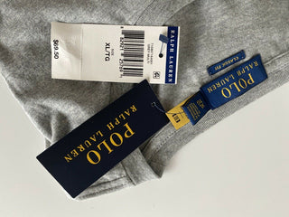 NWT Polo Ralph Lauren Men's Preppy Bear Classic Fit Tri-color T-Shirt Gray XL