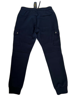 Neu mit Etikett: 148 $ Polo Ralph Lauren Herren-Freizeithose „Pocket Aviator Navy“, Größe S