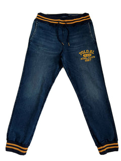 Neu mit Etikett: 168 $ Polo Ralph Lauren Blaue Freizeithose für Herren, Größe M