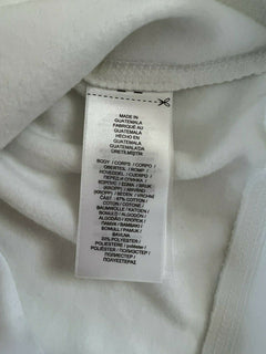 Neu mit Etikett: Polo Ralph Lauren Langarm-Bär-Fleece-Sweatshirt in Weiß, Größe 7 