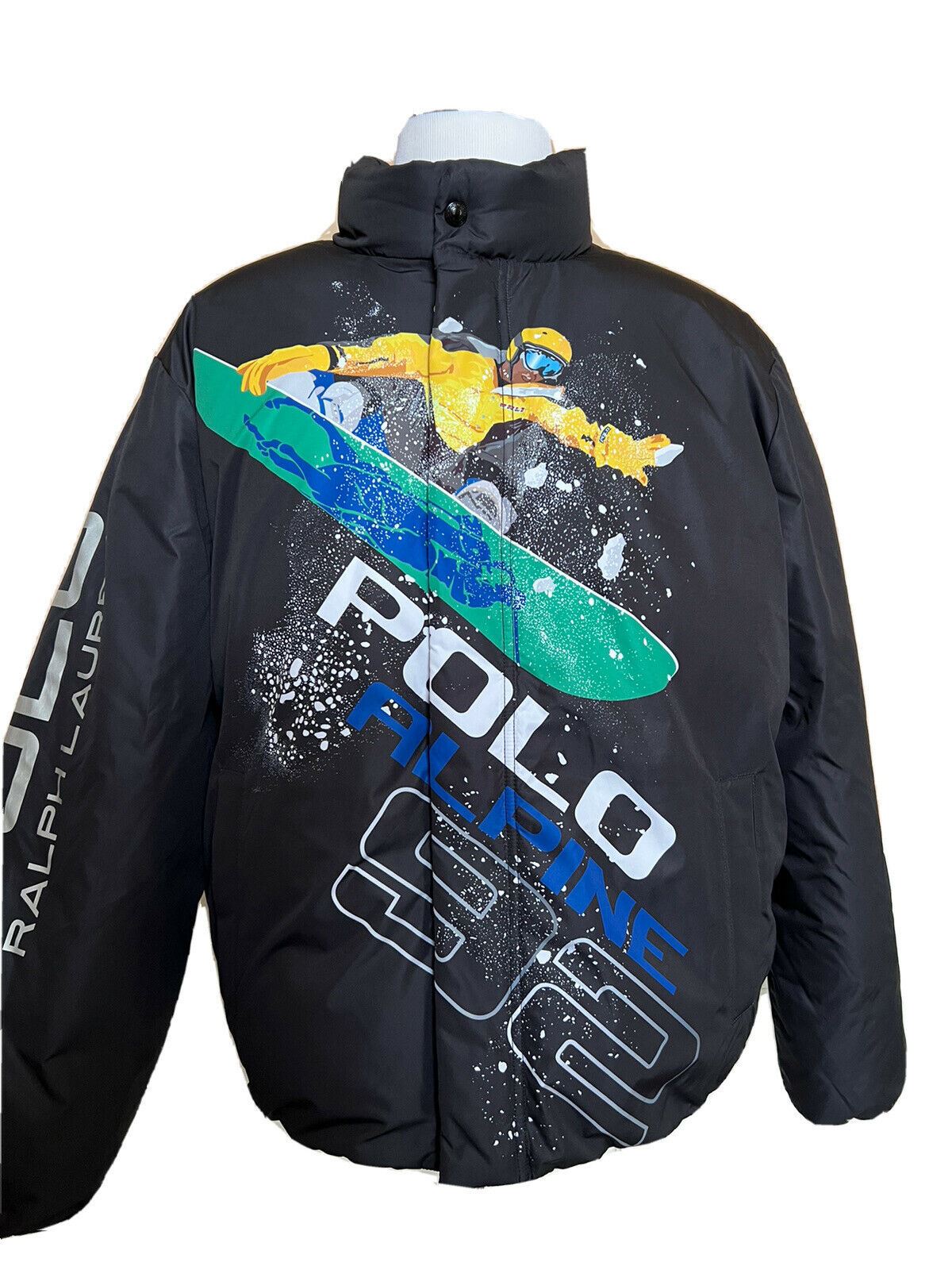 Мужская черная парка-куртка Polo Ralph Lauren Alpine, размер NWT 498 долларов США