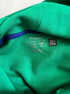 Neu mit Etikett: Polo Ralph Lauren Langarm-Sweatshirt für Jungen mit Kapuze, Grün, XL (18–20) 