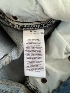Neu mit Etikett: 99,95 $ Lauren Ralph Lauren Skinny Leg Blue Jeans Größe 4 (27 Taille) 