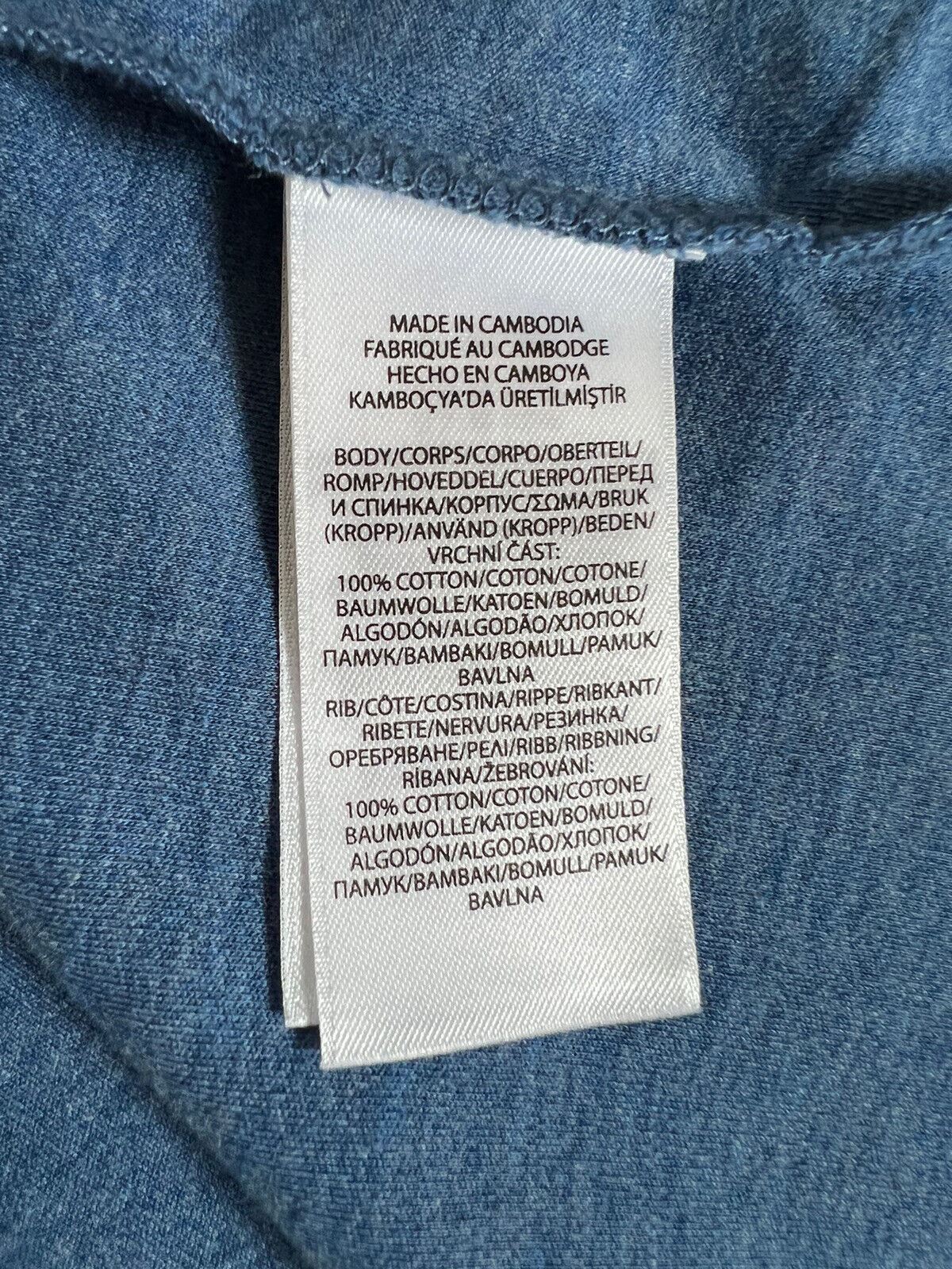 NWT 55 $ Polo Ralph Lauren Custom Slim Fit T-Shirt Medium in Königsblau