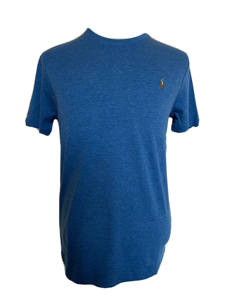 NWT 55 $ Polo Ralph Lauren Custom Slim Fit T-Shirt 2XL in Königsblau