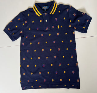 Neu mit Etikett Polo Ralph Lauren Jungen-Poloshirt, Blau, Größe S (8) 