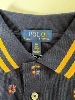 Neu mit Etikett Polo Ralph Lauren Jungen-Poloshirt, Blau, Größe S (8) 