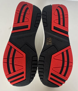 NIB 850 $ Bottega Veneta Damen-Sneakers aus weißem Kalbsleder 10,5 (40,5) 565655 