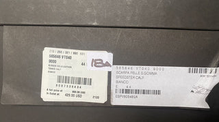 NIB 850 $ Bottega Veneta Herren-Sneakers aus weißem Kalbsleder 11 US (44 Eu) 565646 