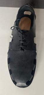 NIB 890 $ Bottega Veneta Herren-Derby-Lederschuhe, Ausschnittdetails 12 US 574829 