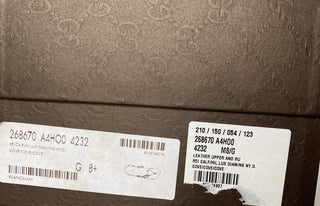 NIB Gucci Herren-Slip-On-Zehensandalen aus blauem Leder, 9 US (Gucci 8,5) IT 268670 