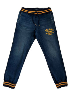 Neu mit Etikett: 168 $ Polo Ralph Lauren Herren-Freizeithose in Blau, Größe L 