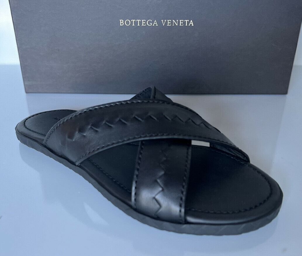 NIB $580 Bottega Veneta Men's Tennis Calf Leather Sandals 6 US (39 Euro) 562342