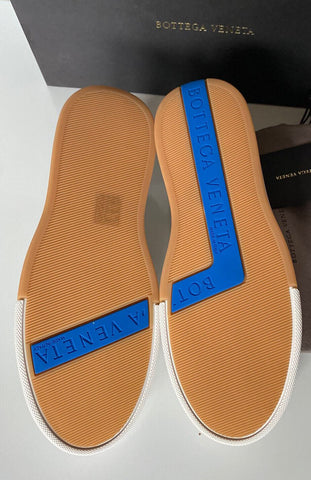 NIB 760 $ Bottega Veneta Gummisohle Kalbsleder Optic White Schuhe 11 578303 